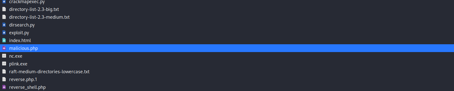 Código PHP malicioso completo